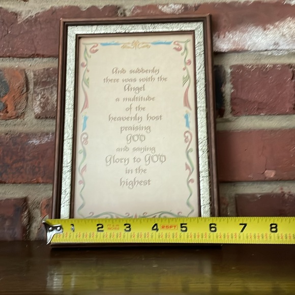 Vintage Bible script art - Picture 9 of 11